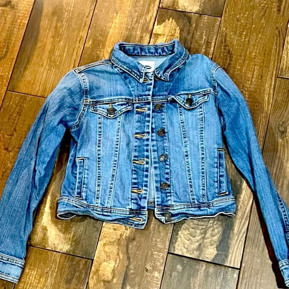 Girls Old Navy Jean Jacket size L 10/12